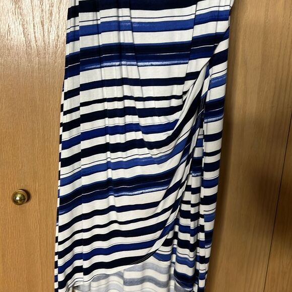 Tommy Bahama Aquarelle Stripe Tambour Dress Size XL - Picture 5 of 6